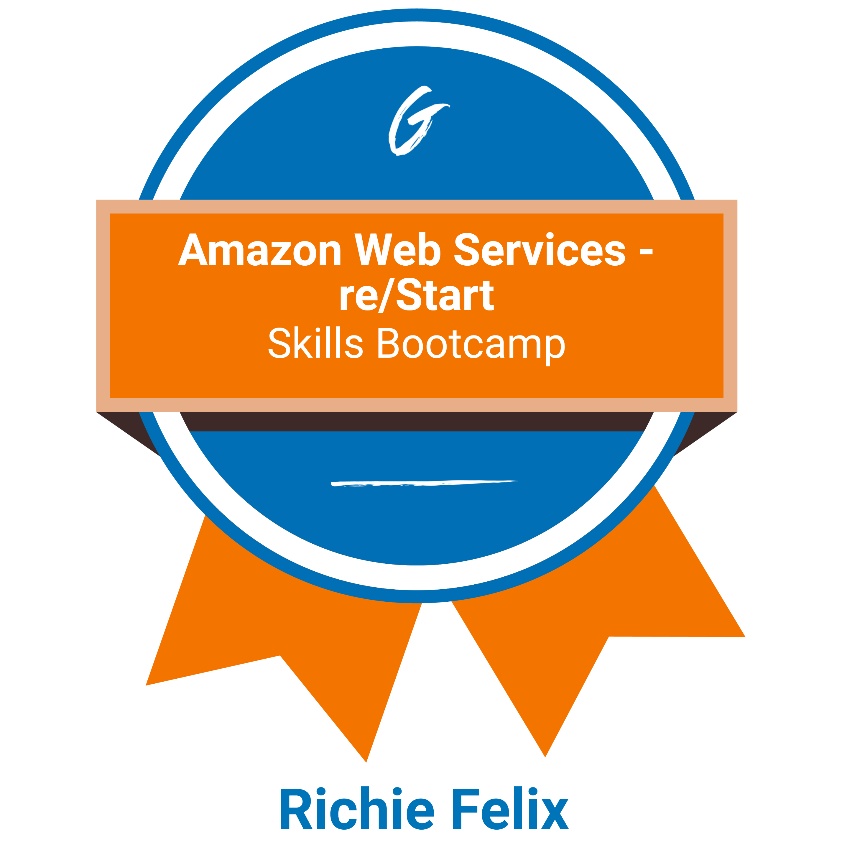 AWS re/Start badge